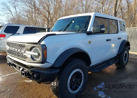 2025 Ford Bronco Badlands from USA, damaged, VIN 1FMEE9BP5SLB14787